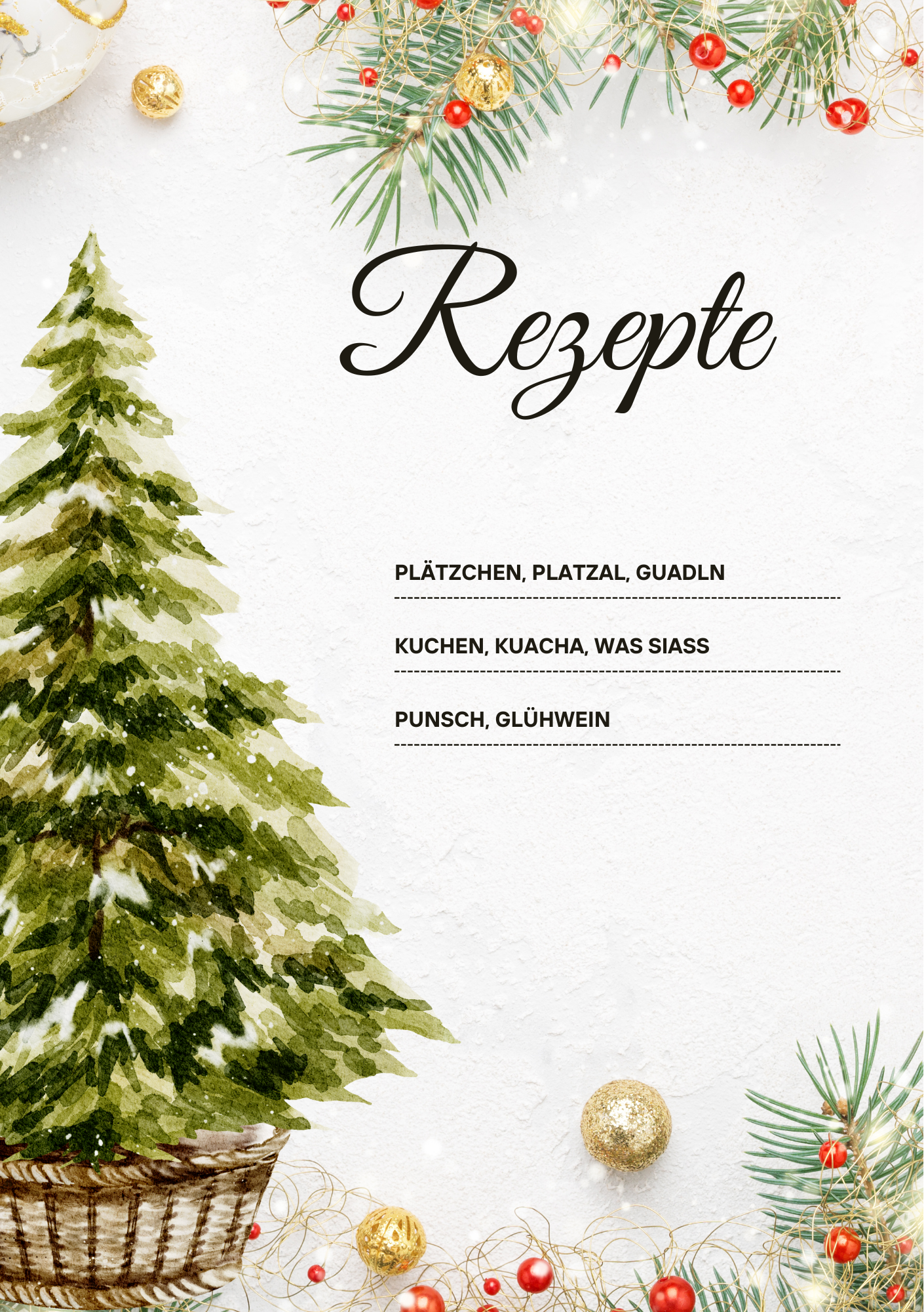 ⭐VORBESTELLUNG⭐ - Rezeptbuch Christkindls Gsunde Weihnachten