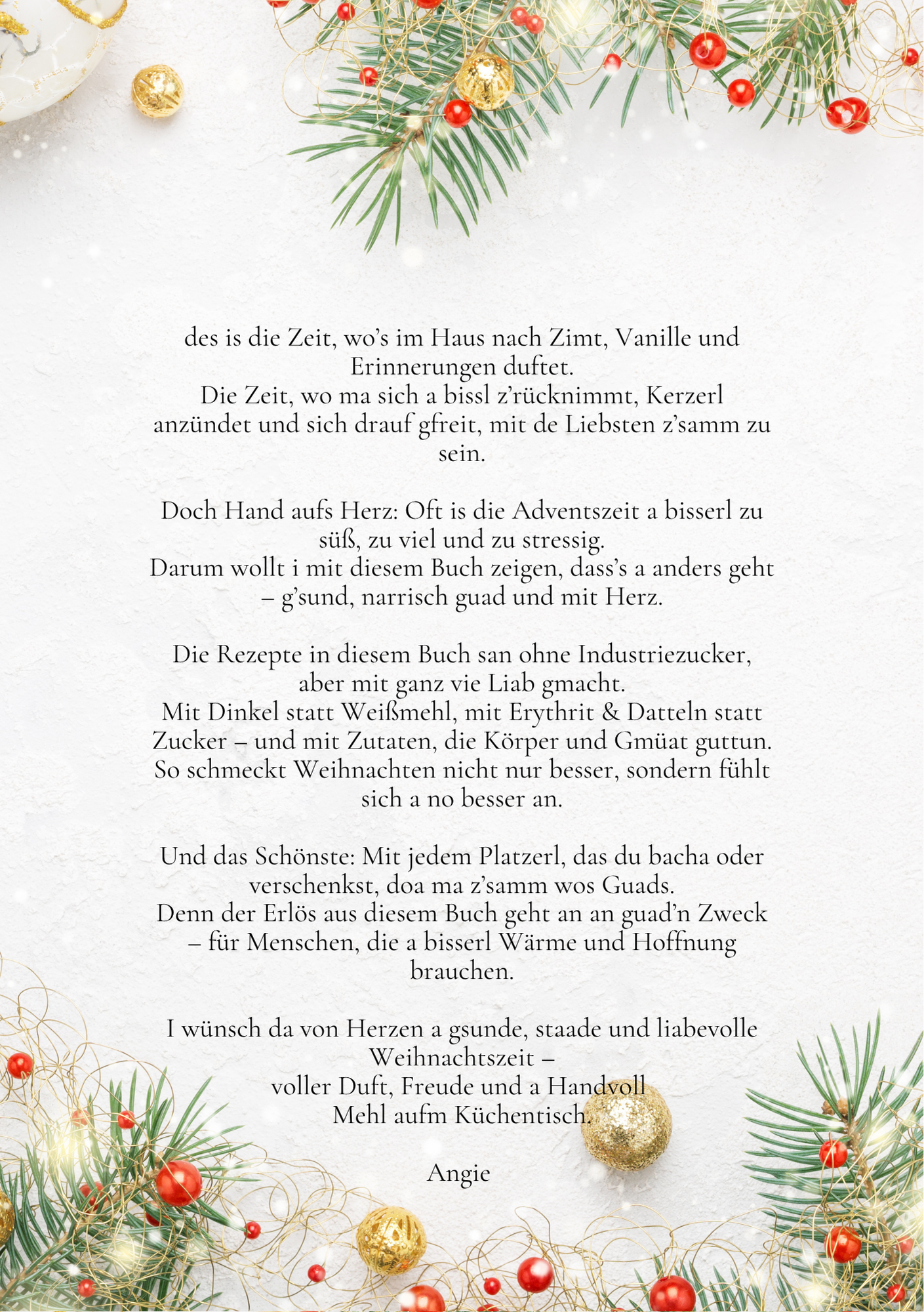 Rezeptbuch Christkindls Gsunde Weihnachten