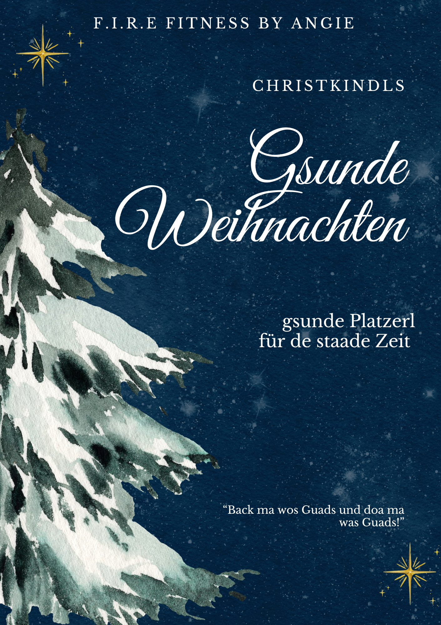 ⭐VORBESTELLUNG⭐ - Rezeptbuch Christkindls Gsunde Weihnachten